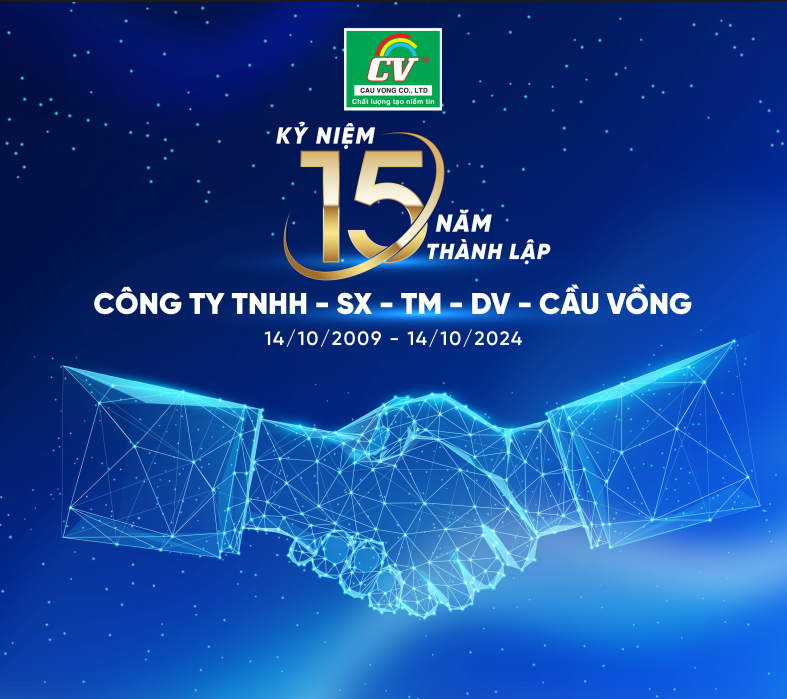 LỄ KỶ NIỆM 15 NĂM THÀNH LẬP CÔNG TY SX TM DV SƠN CẦU VỒNG